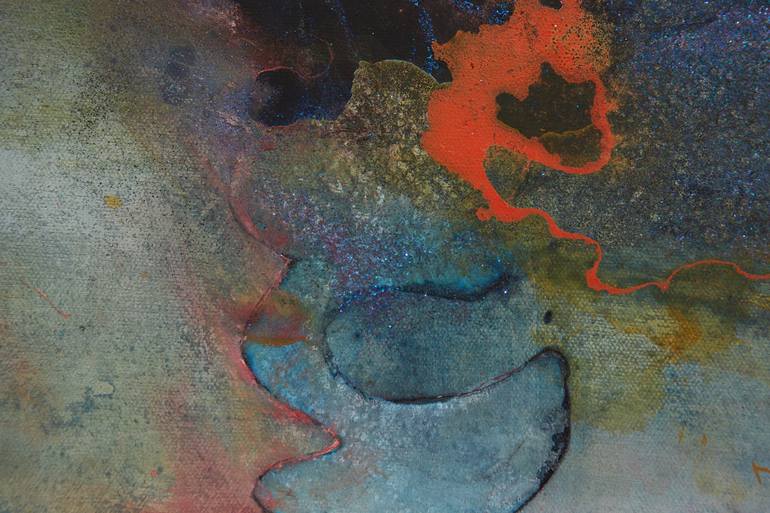Original Abstract Expressionism Abstract Painting by Claire Brewster