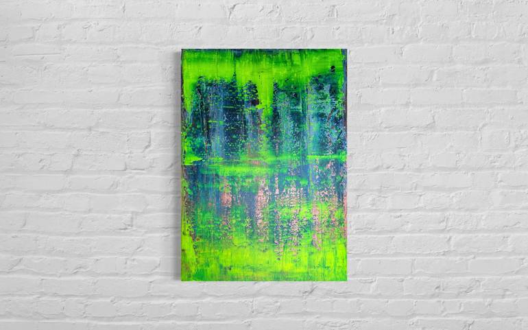 Original Abstract Expressionism Abstract Painting by Jerod Abstract