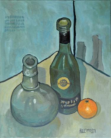 Original Neo-impressionism Still Life Painting by Robert Holewinski