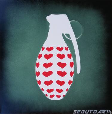 Original Pop Art Love Paintings by SEGUTOART SEGUTO