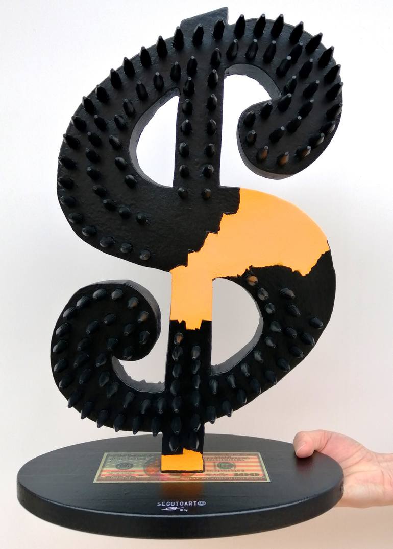 Original Pop Art Pop Culture/Celebrity Sculpture by Segutoart Seguto
