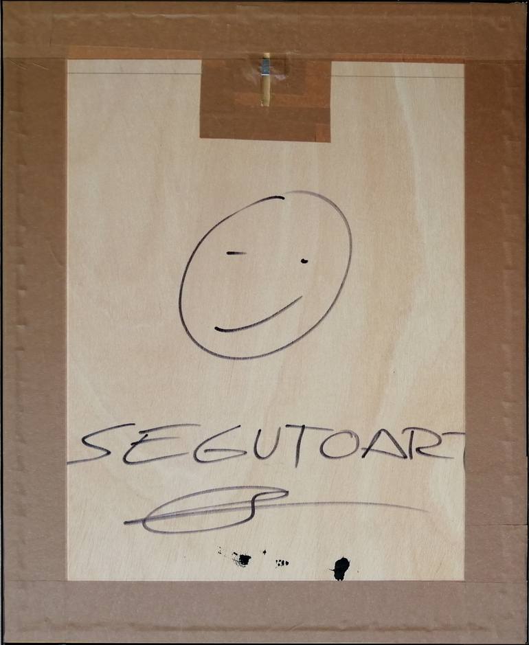 Original Street Art Transportation Painting by Segutoart Seguto