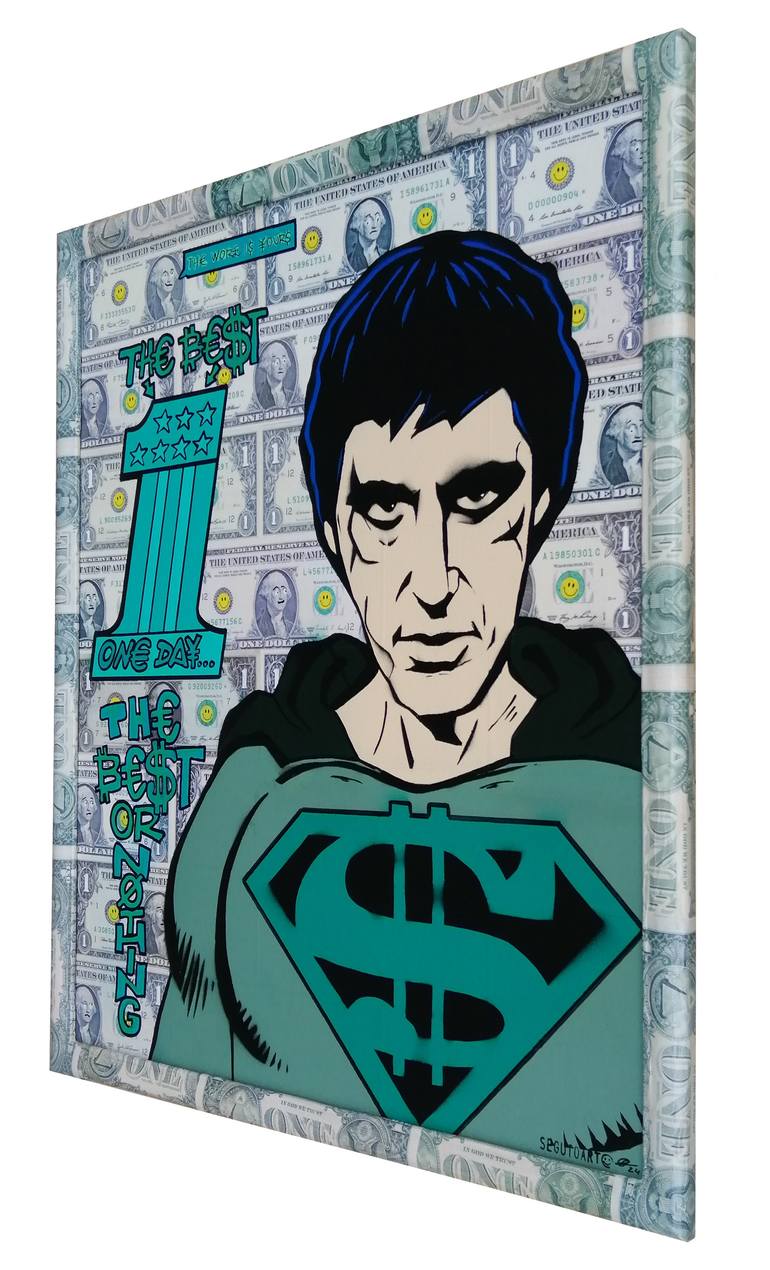 Original Pop Art Pop Culture/Celebrity Painting by Segutoart Seguto