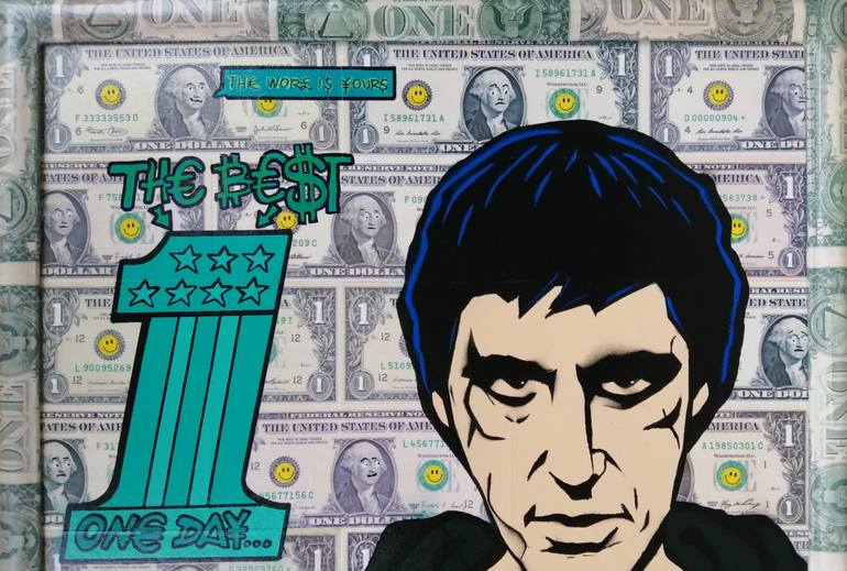 Original Pop Art Pop Culture/Celebrity Painting by Segutoart Seguto