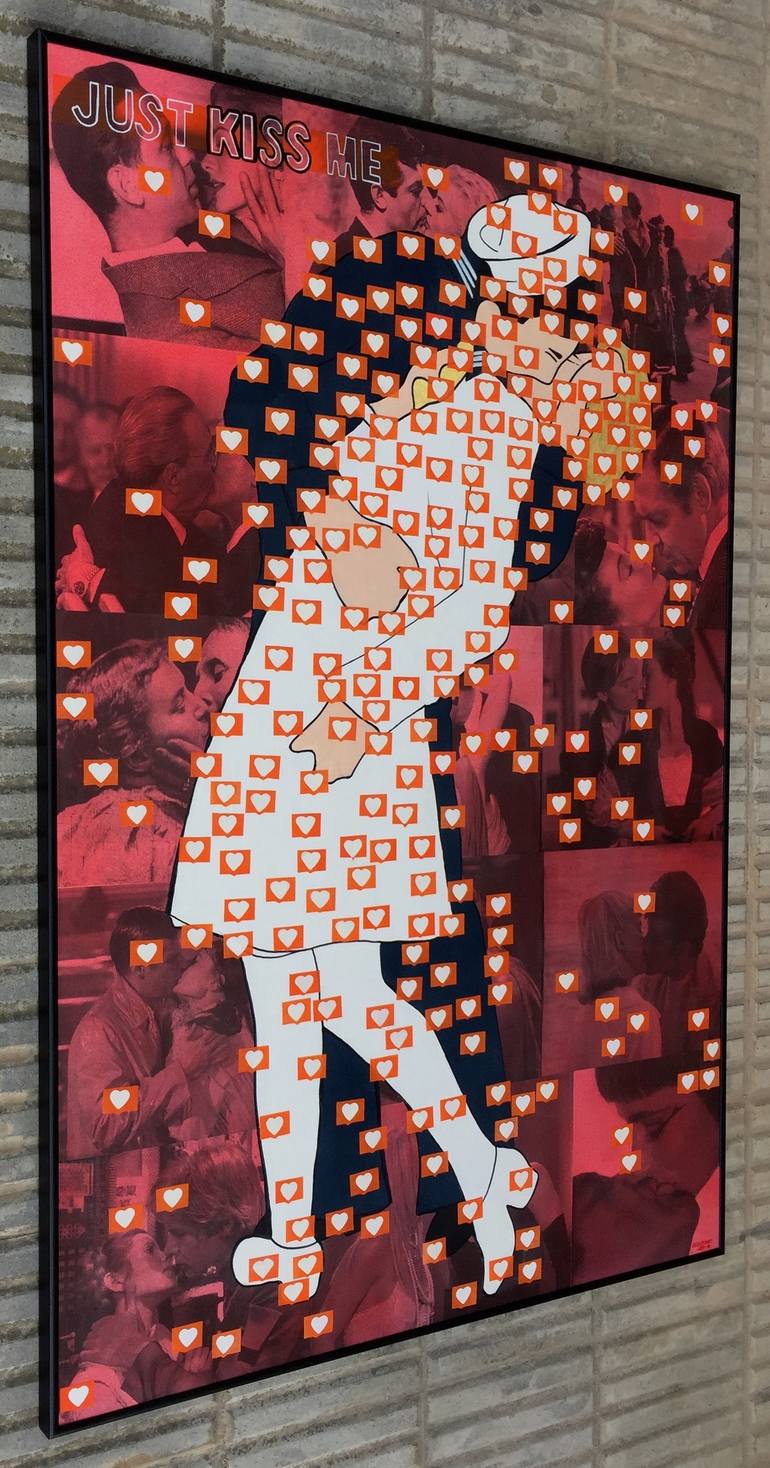 Original Love Collage by SEGUTOART SEGUTO