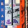 Reproduction of the doors of a subway car in New York City. Where ideas and sensations of the American dream are expressed in an ironic way.
Handmade painting. Ready to hang. And accompanied by a letter of authenticity.
Painted photography.
PAITING, MIXED MEDIA: SYNTHETIC PAINT, PAINT WATER AND VARNISH ON WOOD