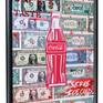 A painting (painting and collage) similar to the contradictions and advertising ambitions in times of cold war. Irony captured with the ambitions of the two states (USA and CCCP) for the advertising primacy.
(tribute a coca cola bottle to Andy Warhol).

Painting and digital manipulation of the Andy Warhol coca-cola bottle. On the reproduction of dollar bills.


PAITING AND COLLAGE, MIXED MEDIA: SYNTHETIC PAINT, PAINT WATER AND VARNISH ON DOLLAR PAPER AND WOOD
REPRODUCTION OF HIGH QUALITY DOLLARS.