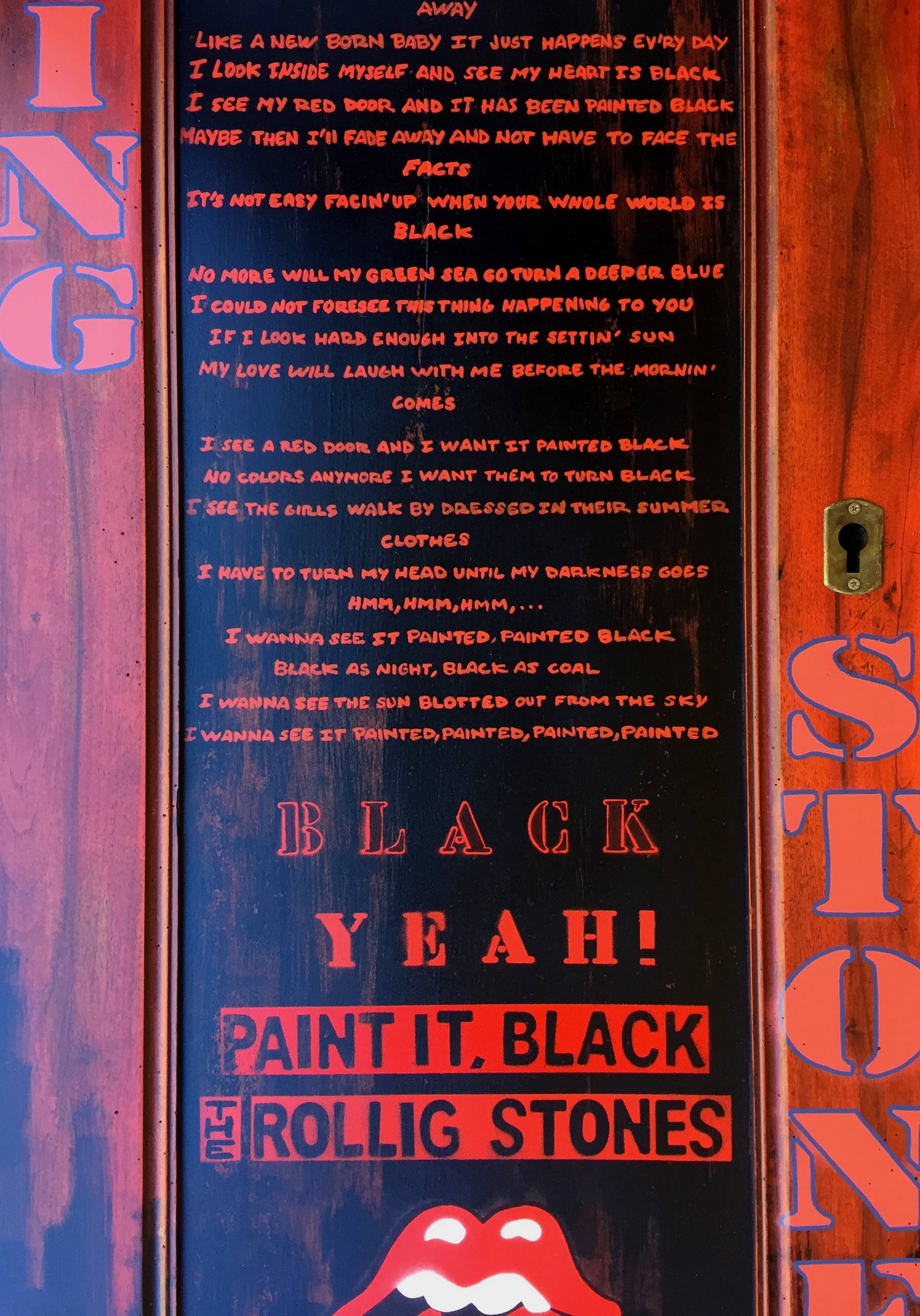Paint It Black Painting By Segutoart Seguto Saatchi Art