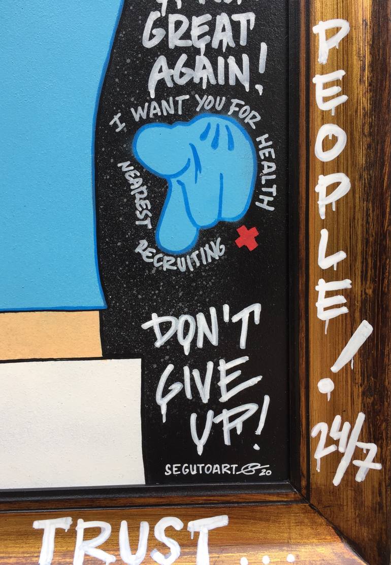 Original Pop Art Science/Technology Painting by Segutoart Seguto