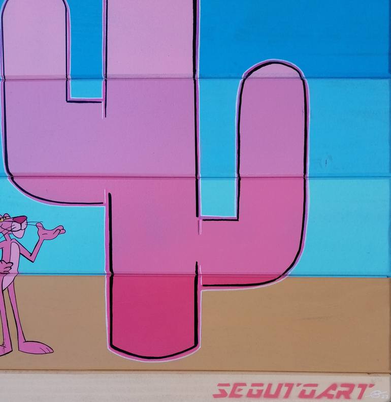Original Pop Art Cartoon Painting by Segutoart Seguto