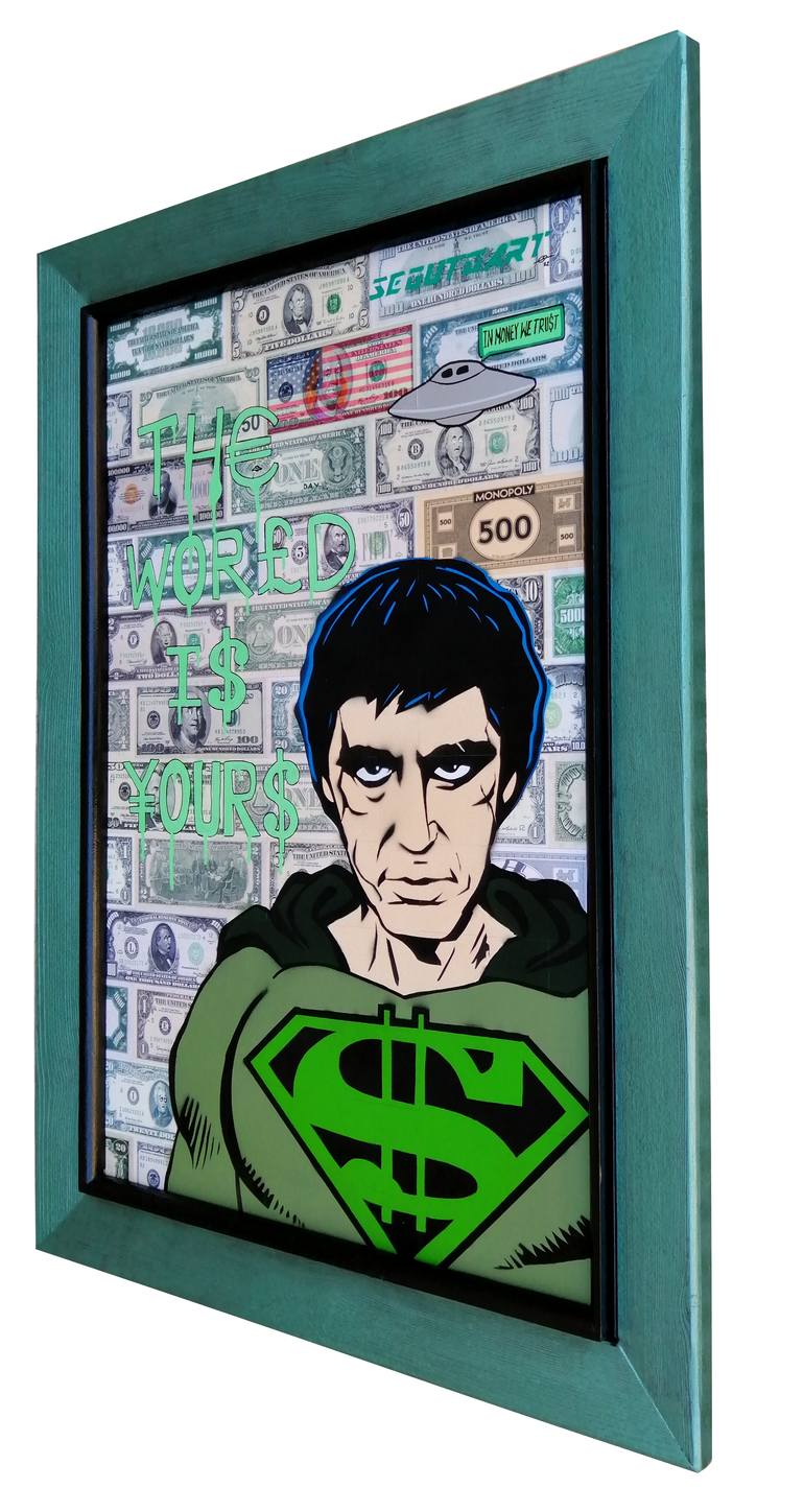 Original Pop Art Celebrity Painting by Segutoart Seguto