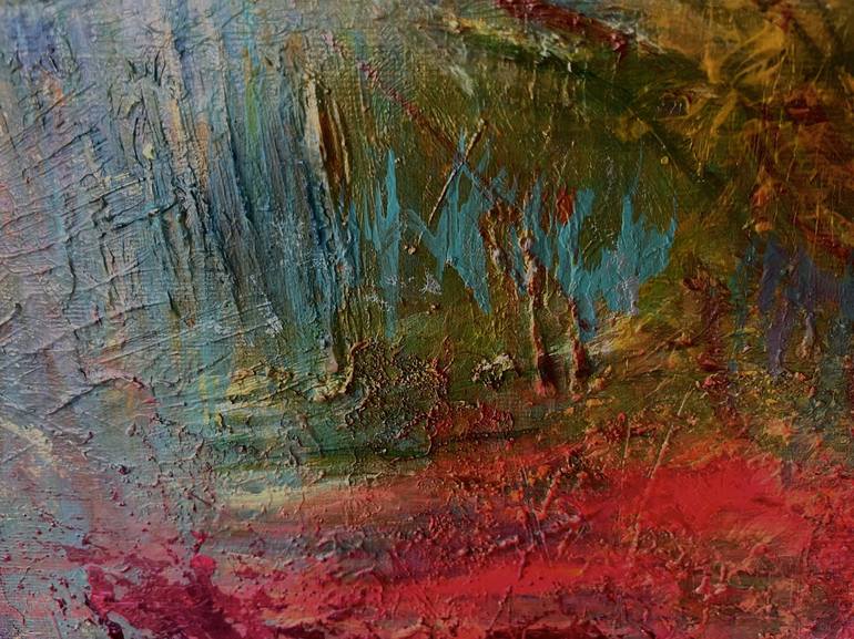 Original Abstract Expressionism Landscape Painting by Esther Tajani