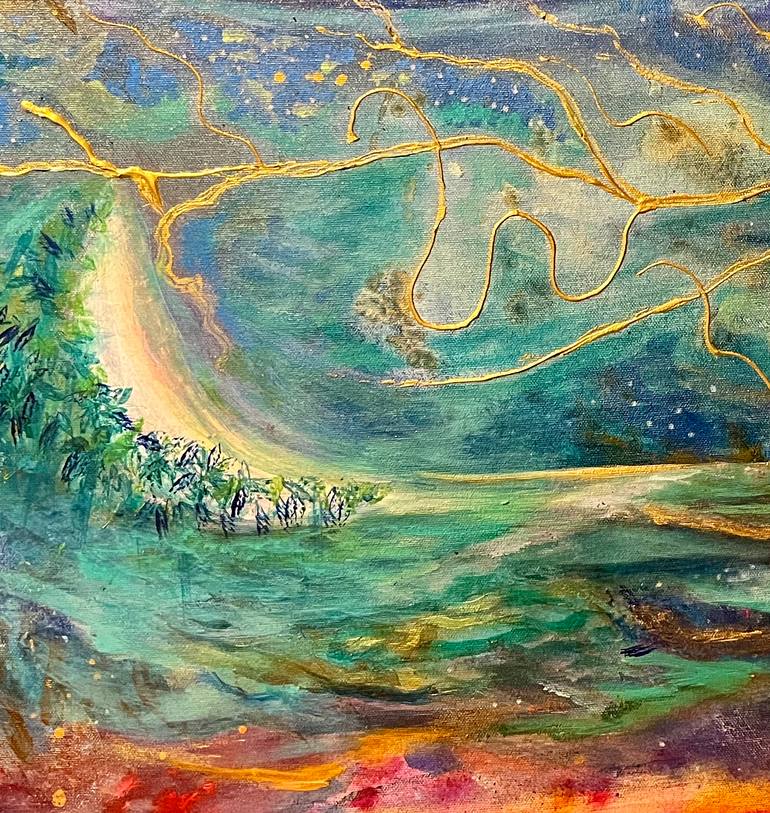 Original Abstract Painting by Esther Tajani