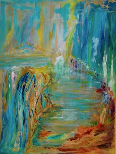 Original Abstract Landscape Paintings by Esther Tajani