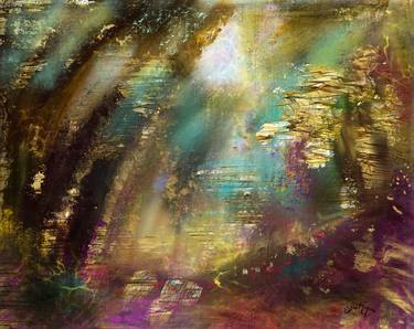 Print of Abstract Expressionism Nature Digital by Esther Tajani