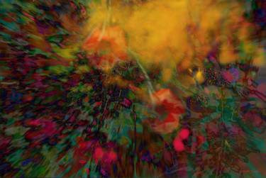 Original Abstract Floral Digital by Esther Tajani