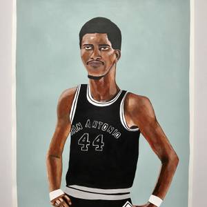 George Gervin “The Iceman”, San Antonio SPURS #44