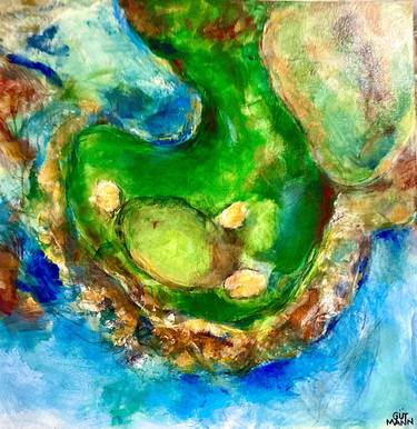 Original Abstract Landscape Painting by Todd Gutmann