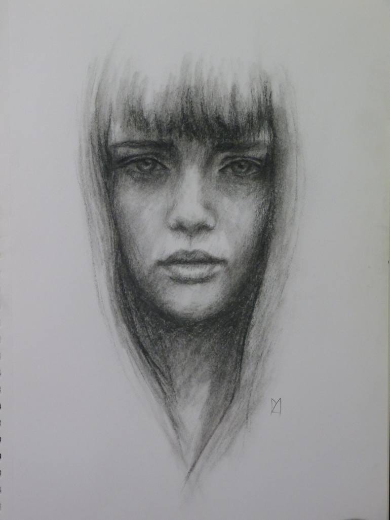 Tell Me Why Drawing by Liz Y Ahmet | Saatchi Art