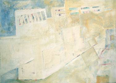 Print of Abstract Expressionism Architecture Paintings by Rebecca Stuart