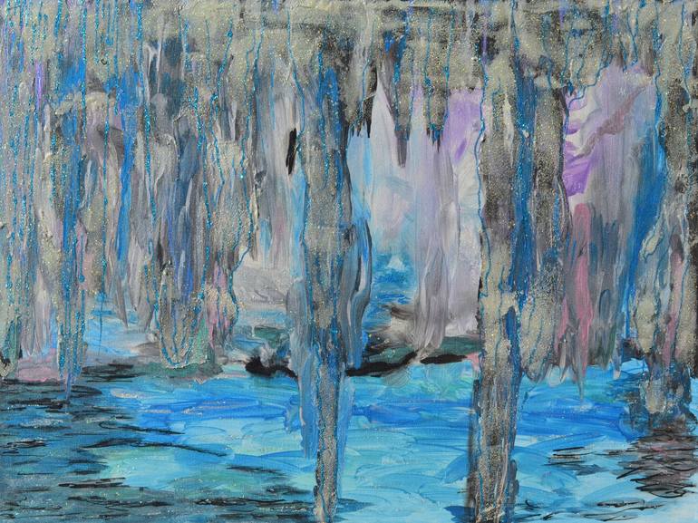 Blue Grotto Painting by Valentina Bergman | Saatchi Art