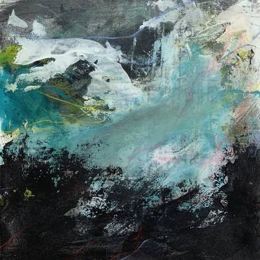 Print of Abstract Water Paintings by anne ducrot