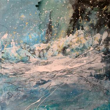 Original Abstract Water Paintings by anne ducrot