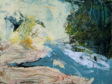 Original Abstract Expressionism Nature Paintings by anne ducrot