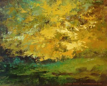 Print of Tree Paintings by anne ducrot