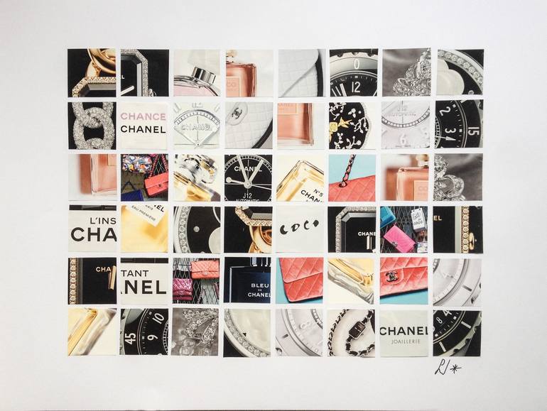 Coco Chanel Collage by Laurence de Valmy | Saatchi Art