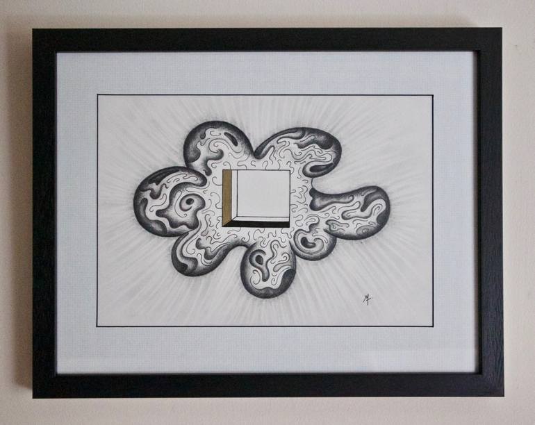 Original Abstract Drawing by Martin Harman