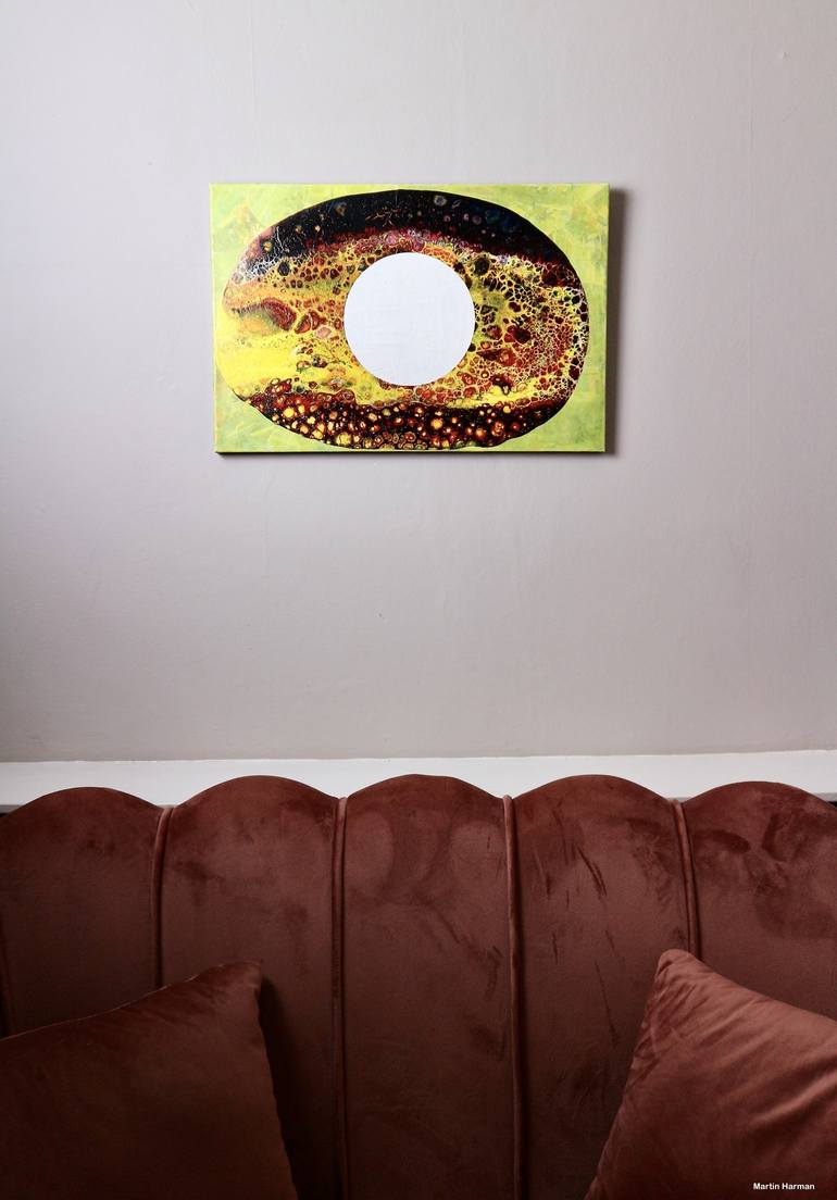 Original Conceptual Abstract Painting by Martin Harman