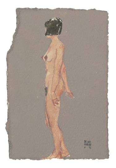 Original Realism Nude Paintings by pedro andrade
