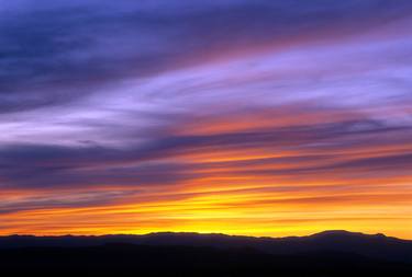 Sunset Jemez Mountains New Mexico thumb