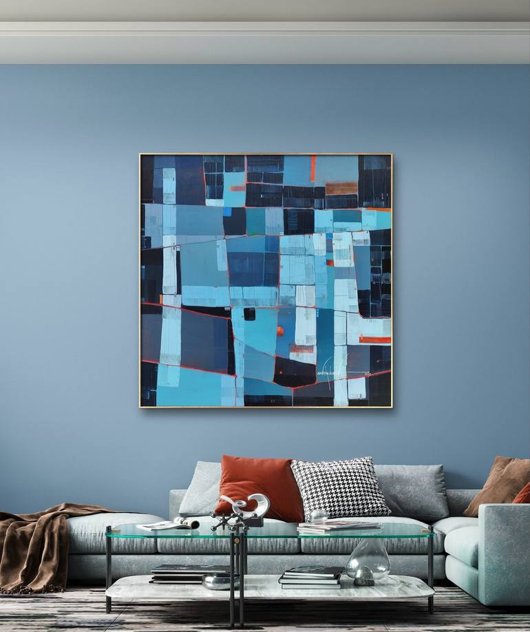 Original Abstract Painting by Amrish Malvankar