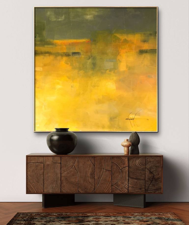 Original Abstract Painting by Amrish Malvankar