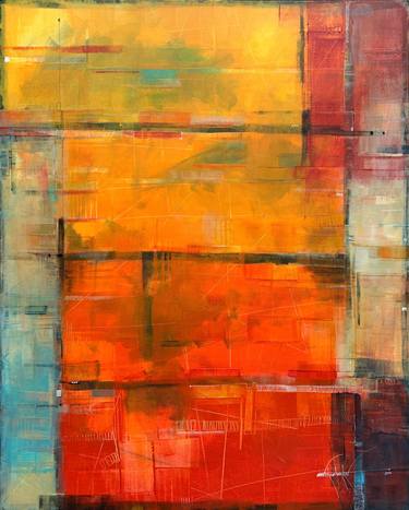 Original Abstract Paintings by Amrish Malvankar