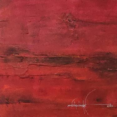 Original Abstract Expressionism Abstract Paintings by Amrish Malvankar