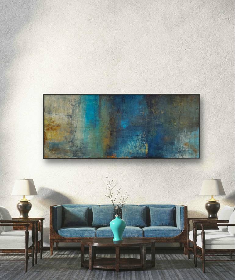 Original Abstract Painting by Amrish Malvankar