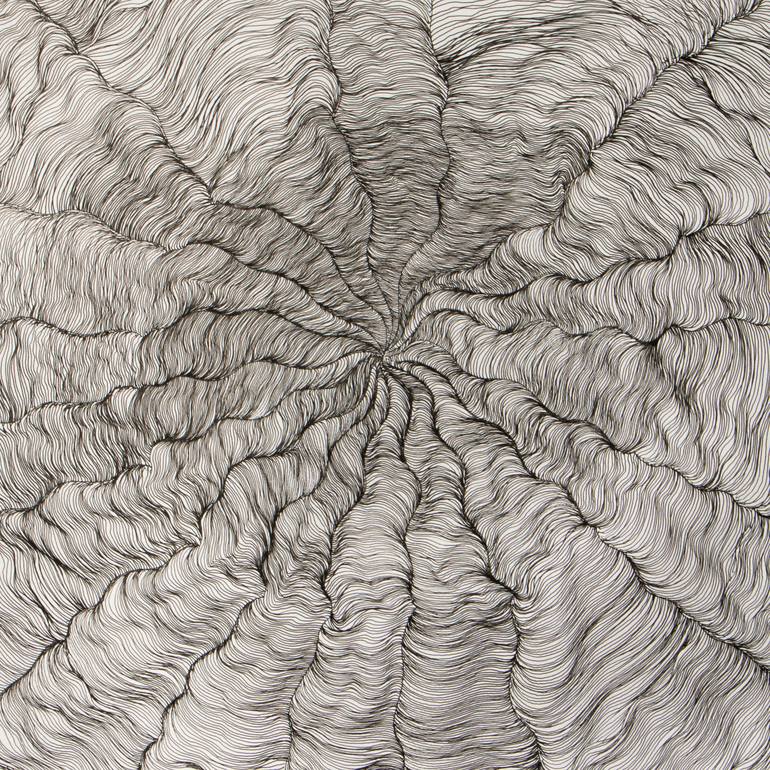 Original Abstract Drawing by Stefan Fierros