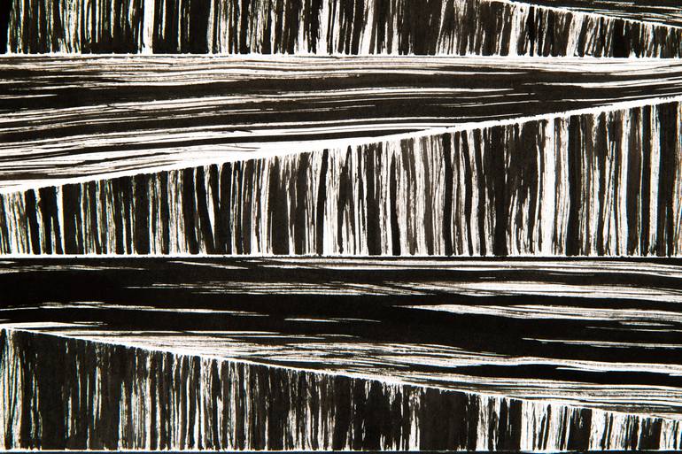 Original Minimalism Abstract Drawing by Stefan Fierros