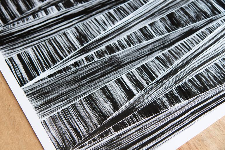 Original Minimalism Abstract Drawing by Stefan Fierros