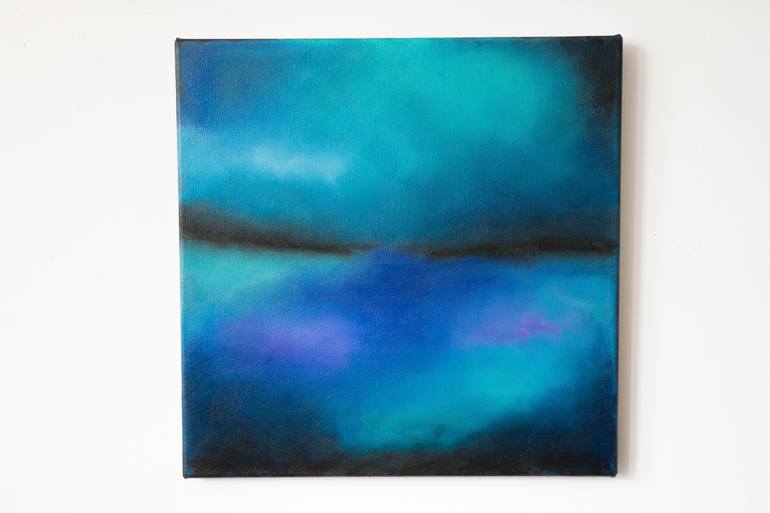 Original Abstract Expressionism Abstract Painting by Stefan Fierros