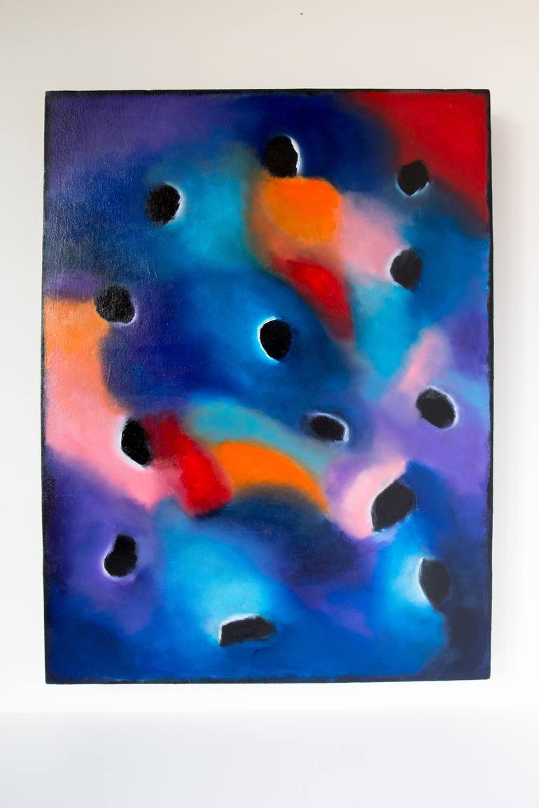 Original Abstract Painting by Stefan Fierros