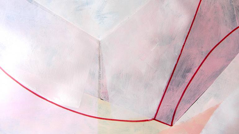 Original Abstract Women Painting by Aina M Snape
