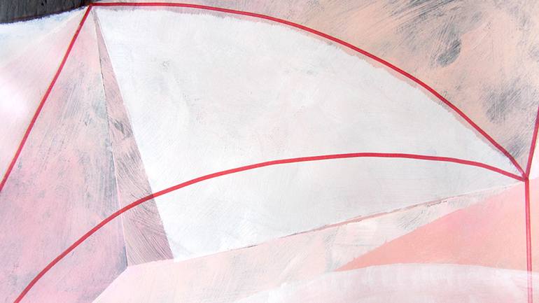 Original Abstract Women Painting by Aina M Snape