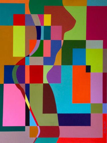 Print of Abstract Women Paintings by Elena Prenner