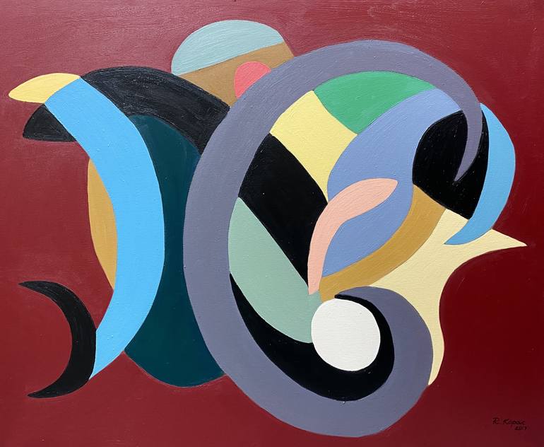 Original Abstract Paintings by Renata Kopac