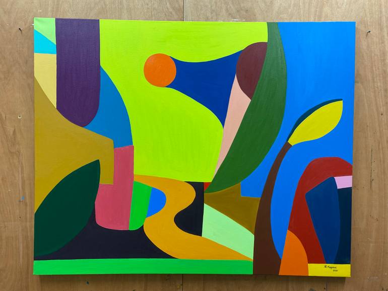 Original Abstract Painting by Renata Kopac