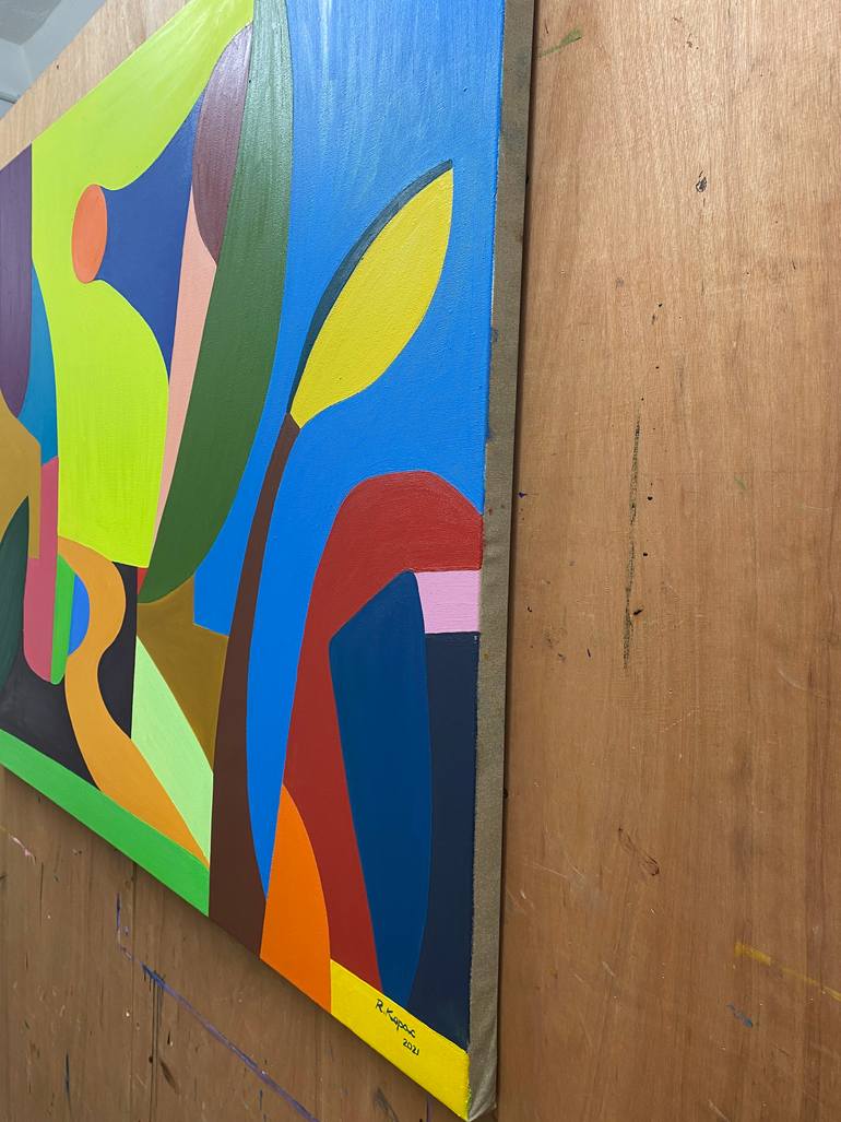 Original Abstract Painting by Renata Kopac